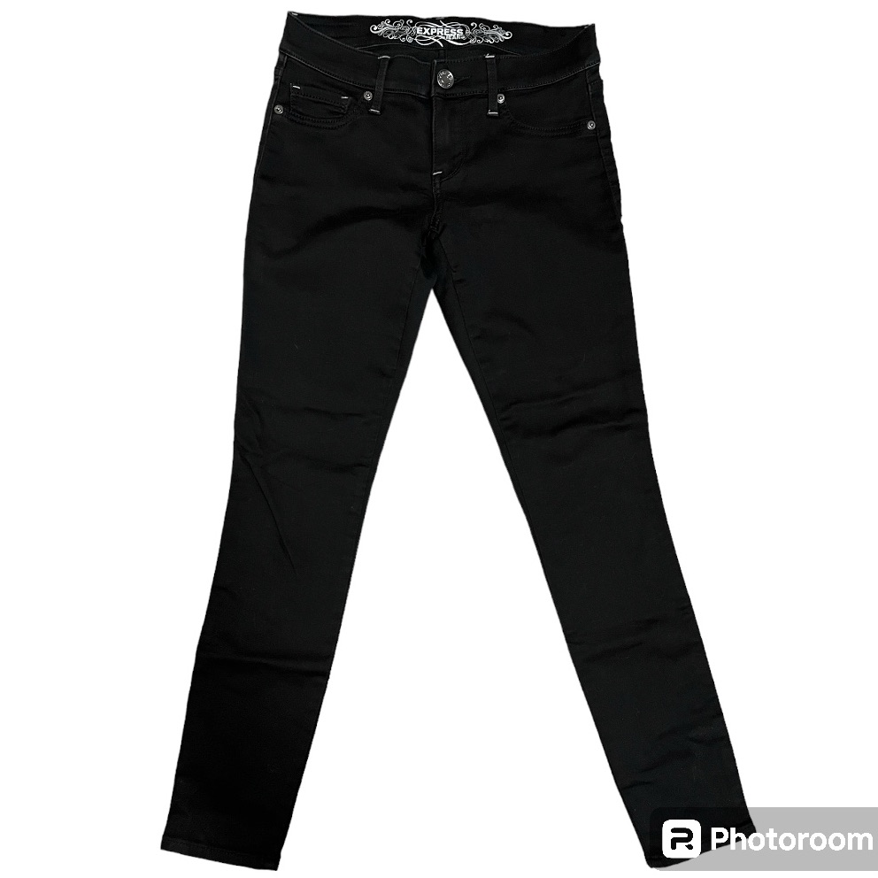 Express Black Stretch Jean Leggings